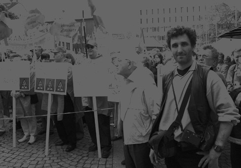 Ralph Segert auf der 1. Mai-Kundgebung in Bochum